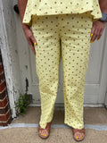 Lemon Drop Darling Pants: Yellow