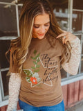 Stars are Brightly Shining Tee: Brown