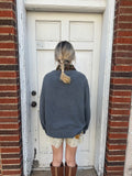 Waddle On Knitted Sweater: Heathered Gray