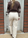 Clean Slate Pants: Ecru