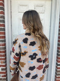 Flower Hour Jacket: Taupe Mix