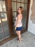 Sailor Skort: Medium Indigo