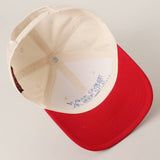“Bad Day To Be A Hot Dog” Trucker Hat : Red