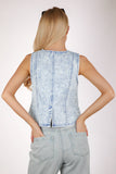Dare To Denim Top: Lightwash