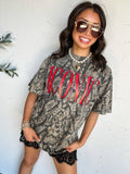 Iconic Vintage Rattlesnake Tee: Large