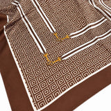 Goddess Life Scarf: Brown Multi