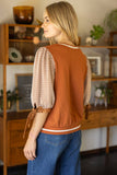 Autumn Glow Top: Camel
