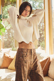 Aspen Air Sweater: Ivory