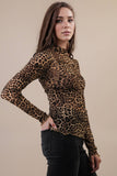 Wild Thoughts Top: Leopard