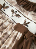 Duck Duck Darling Girls Dress: Camo
