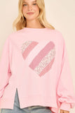 Patchworkin’ My Heart Top: Pink
