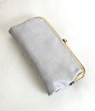 Karen Kiss Clutch Bag: Ivory