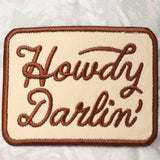 Howdy Darlin' Trucker Hat: Beige Camo