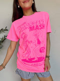 Monster Mash Tee: Pink