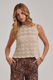 Golden Hour Sweater Top: Oatmeal