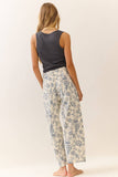 Vintage Charm Pants: White Multi