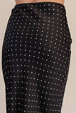 Polished Perfection Midi Skirt: Black
