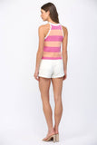 Palm Springs Top: Pink/Orange