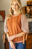 Autumn Glow Top: Camel