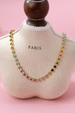 Happy Place Necklace: Gold