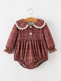 Apple Cider Sweetheart Romper: Mauve