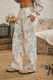 Marble Mood Pants: Grey Multi