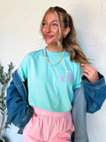 Friend in Jesus Tee: Chalky Mint