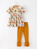 Marigold Memories Pant Set: Multi