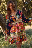 Petal Parade Dress: Multi-Color
