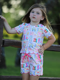 Back to School Scallop Set: Multi