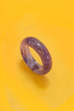 Sunny Stone Ring: Amethyst