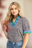 Untamed Grace Top: Grey