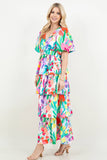 Petal Pop Dress: Multi-Colored