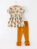 Marigold Memories Pant Set: Multi