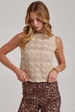 Golden Hour Sweater Top: Oatmeal