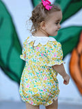 The Cutest Chick Romper: Yellow