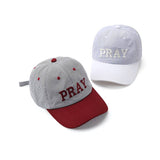 Pray First Cap: Red
