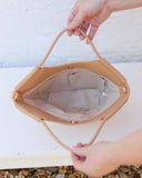 Leland Mini Tote: Natural