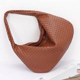 Braided Elegance Bag: Camel