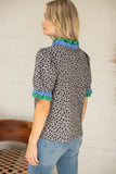 Untamed Grace Top: Grey