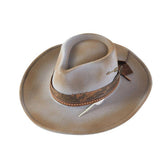 Vintage Coastal Cowgirl Hat: Grey