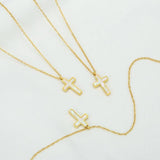 Sunday Stroll Necklace: Gold