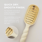 Vented Hair Brush: Tan