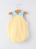 "MAMA'S BESTIE " Romper: Yellow