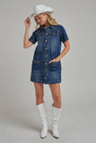 Equestrian Era Dress: Dark Wash