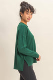 Stay Warm Sweater: Dark Green