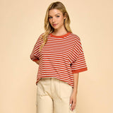 Easy Days Top: Rust Beige