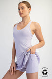 Tennis Core Athletic Dress: Lavender Haze