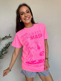 Monster Mash Tee: Pink
