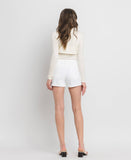 Becs Denim Shorts: Optic White